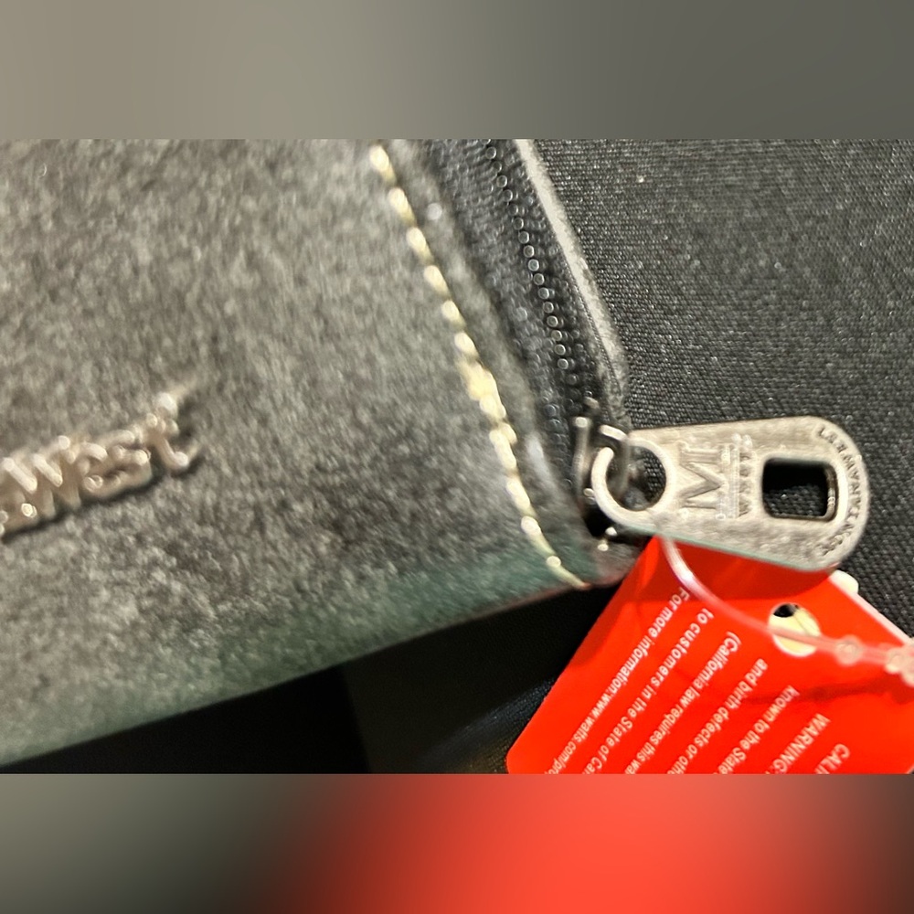 Montana West Gray and Turquoise Studded Wallet - Picture 3 of 7